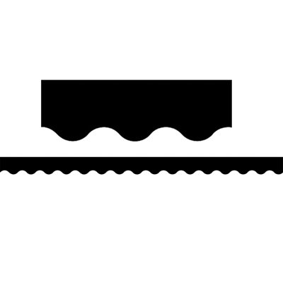 Teacher Created Resources Black Border Trim