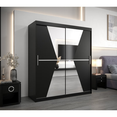 Amaiah 2 Door Manufactured Wood Wardrobe