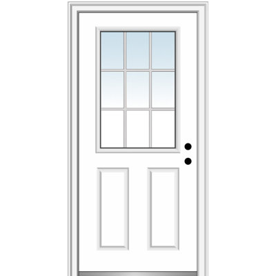 81.75'' Steel Front Entry Doors