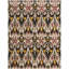 Tapis ikat en laine touffeté à la main Kline-36787508