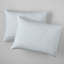 Emrik Brushed Organic Cotton Percale Duvet Cover Set-728218002-728218001
