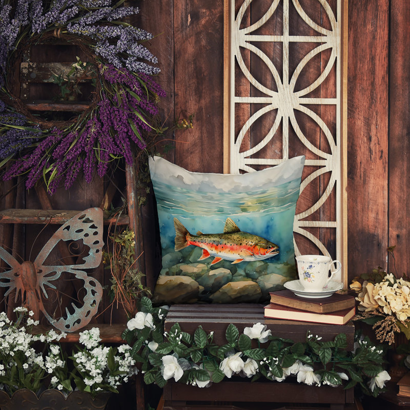 Coussin décoratif intérieur / extérieur Nautical, H 14 po x l 14 po