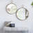 Iron Frame Vertical Round Mirror