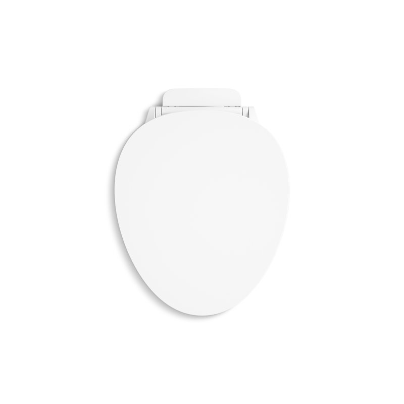 Cymbal Readylatch Quiet-Close Elongated Toilet Seat, White