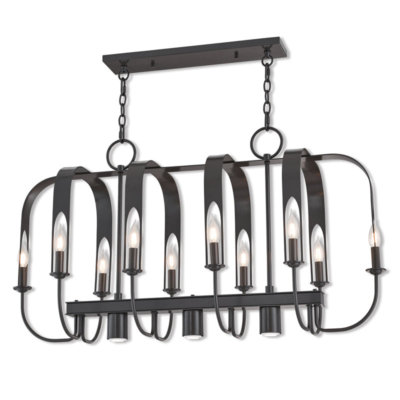 Ameia 13 - Light Kitchen Island Pendant, English Bronze