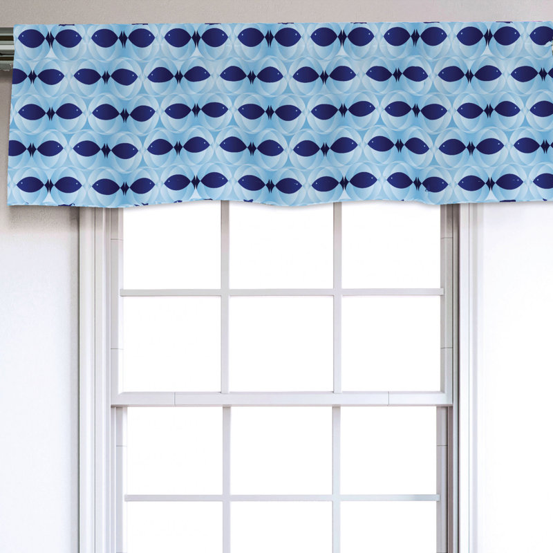 Sateen Ruffled Window Valance