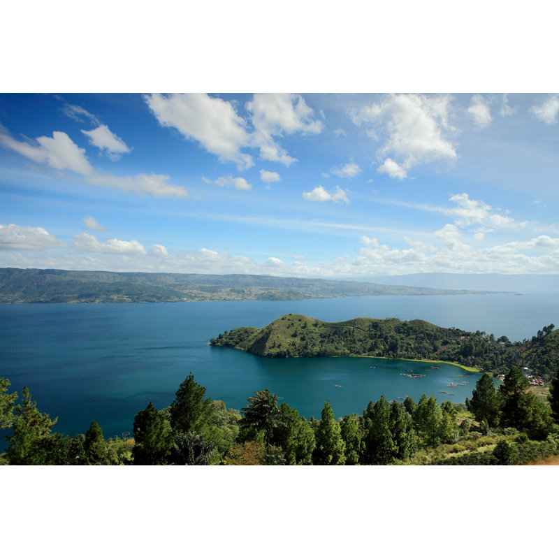 Lake Toba - Wrapped Canvas Print, 30cm H x 46cm W x 3.8cm D