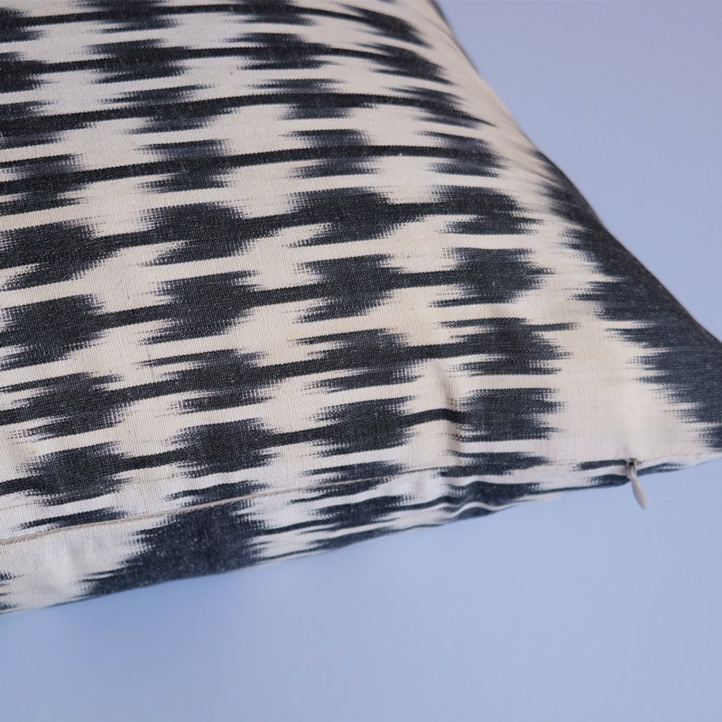 Hopa Abstract Feather Reversible Throw Pillow