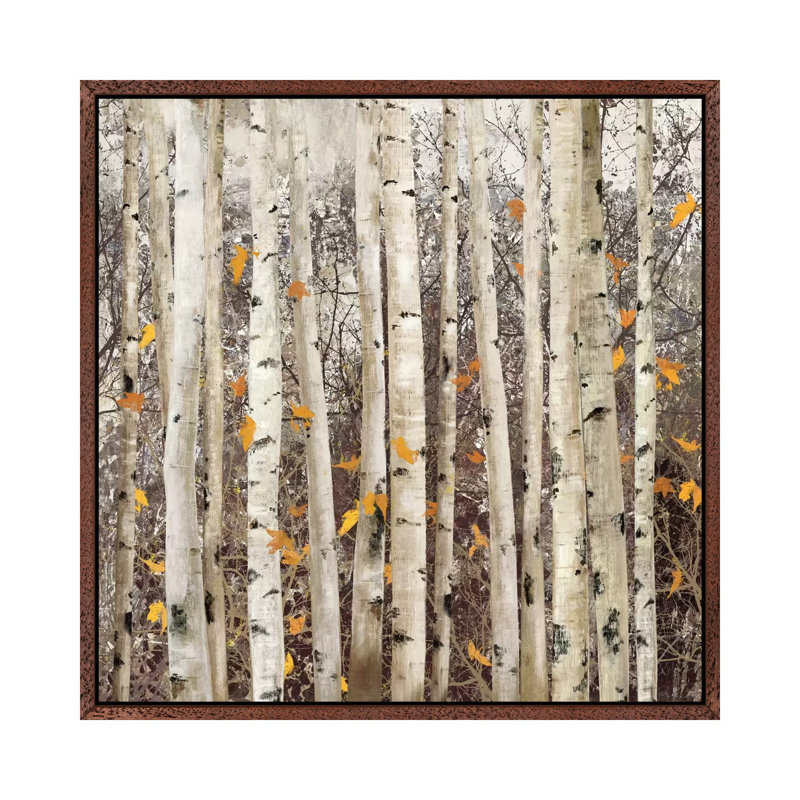 Serene Union by Allison Pearce - Print on Canvas, Classic Brown Wood Framed Canvas, 93.98 cm H x 93.98 cm W