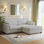 Maelina 3-Piece Corduroy Modular Sectional