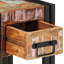 30cm W Solid Wood Bedside Table-1357272206