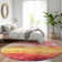 Machine Washable Indoor/Outdoor Claudian ACN1465 Blush Rug
