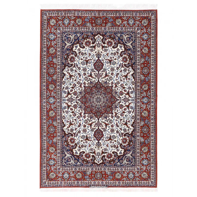 Milanya One-of-a-Kind 5' X 7'9'' Wool & Silk Area Rug Ivory