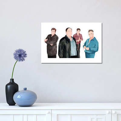 The Sopranos by AJ Filopoulos  Print