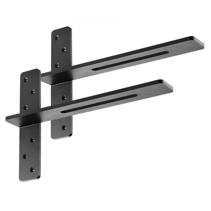Shelf Brackets Heavy Duty Floating Shelf Brackets, 30.5cm H x 45.7cm W x 7.3cm D