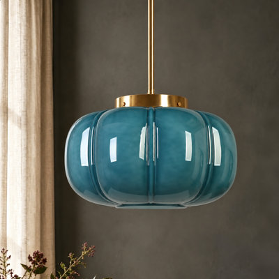 1-light Drum Pendant Light