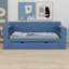 Lit de jour avec bureau amovible, tiroirs de rangement et table d'appoint hydraulique-1336695717-1336695713