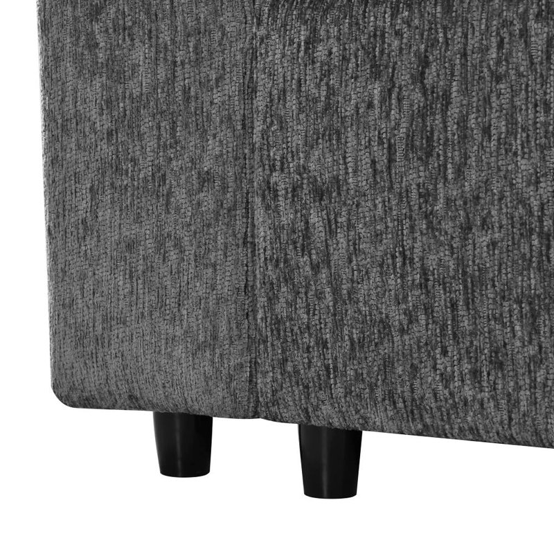 Canapé trois places (gris)