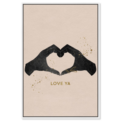 «Love Ya Hands» - Impression sur toile