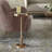 Scalloped Metal Accent Table