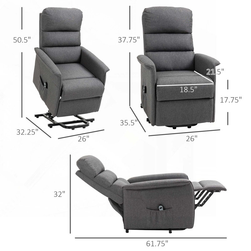 Fauteuil inclinable, Gris