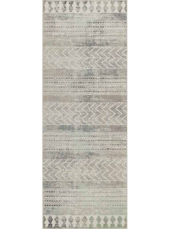 Cheadle Geometric Area Rug, Rectangle 80 x 220cm