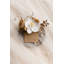 Boutonnière Ling's Moment pour marié, beige fauve et beige sable-1016627669