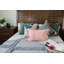Housse de coussin touffetée