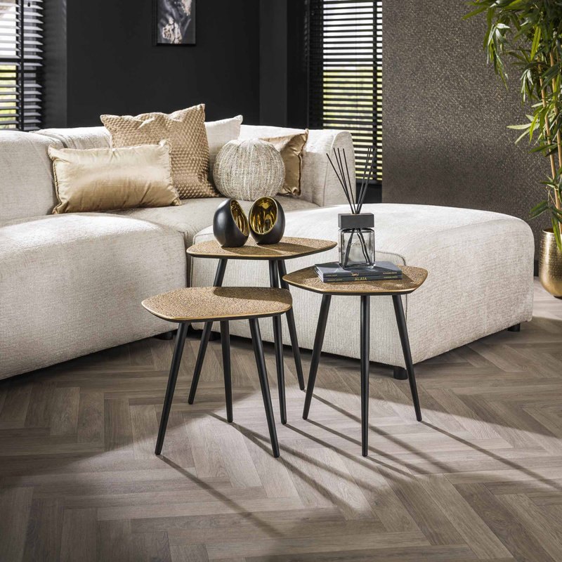 Abdoul Three Leg Coffee Table