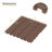 1 ft. x 1 ft. Outdoor Plastic Interlocking Deck Tile in Brown-122807410