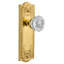 Meadows Plate with Crystal Door Knob-910607141