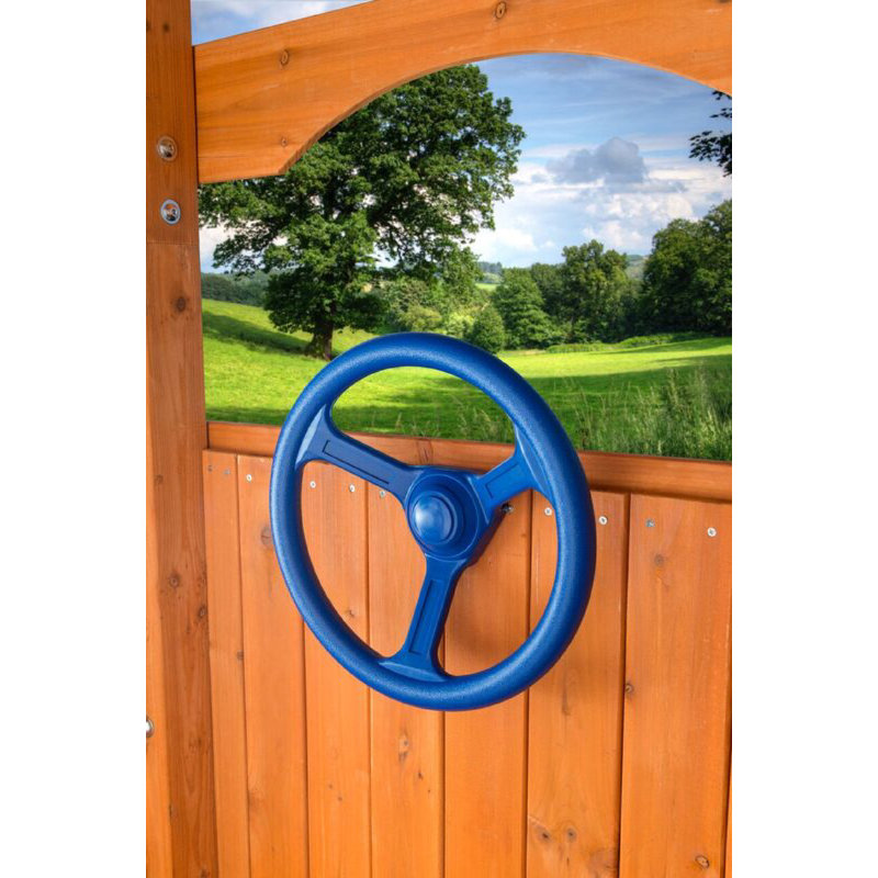 Volant pivotant, Bleu