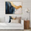 «Waves Of Joy Minimal Nova», art abstrait sur toile-850660005-850660027