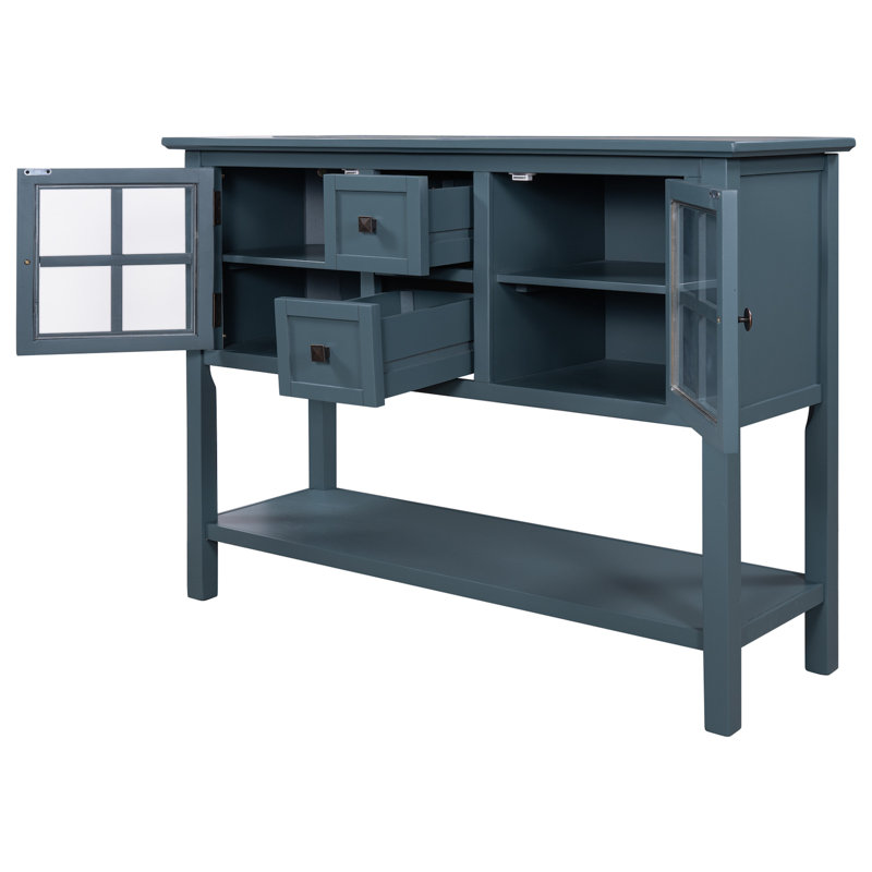 Console 45 po Mosheim, Bleu, Bleu