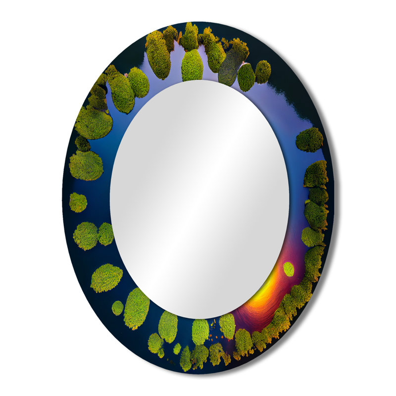 Miroir mural Arial View, 43 po x 33 po