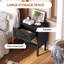 40cm W Solid Wood Bedside Table-1229938162