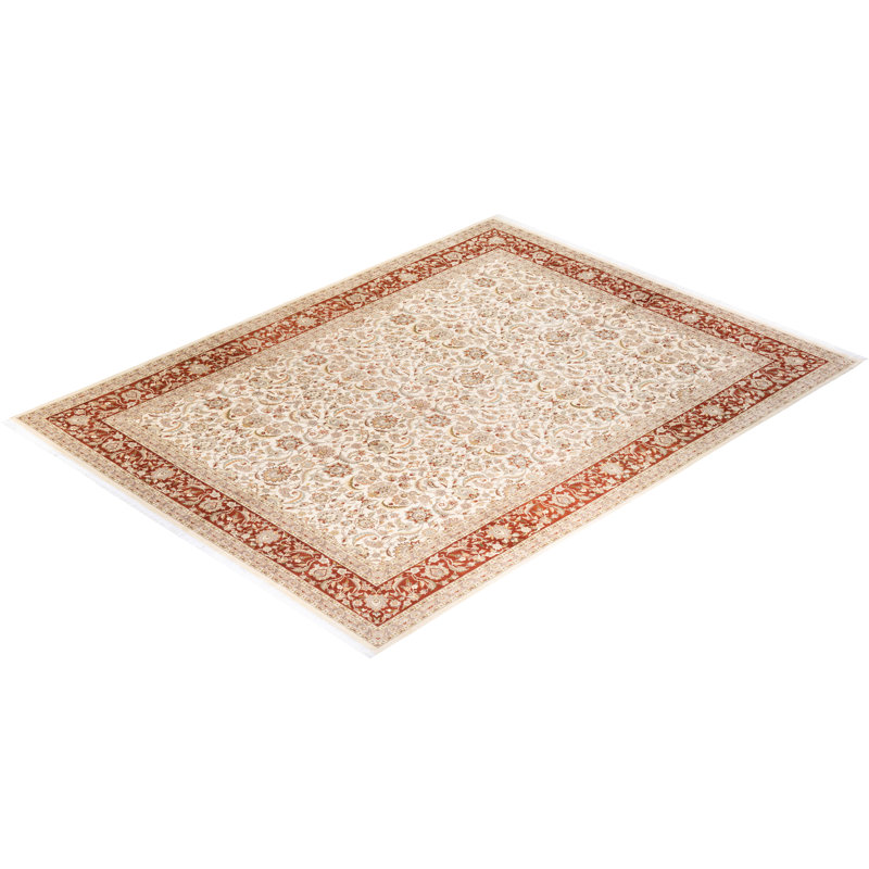 Classic One-of-a-Kind 9' 2" X 12' 2" Hand Knotted Area Rug