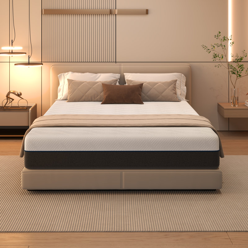 Matelas en mousse viscoélastique gélifiée 10 pouces, Simple