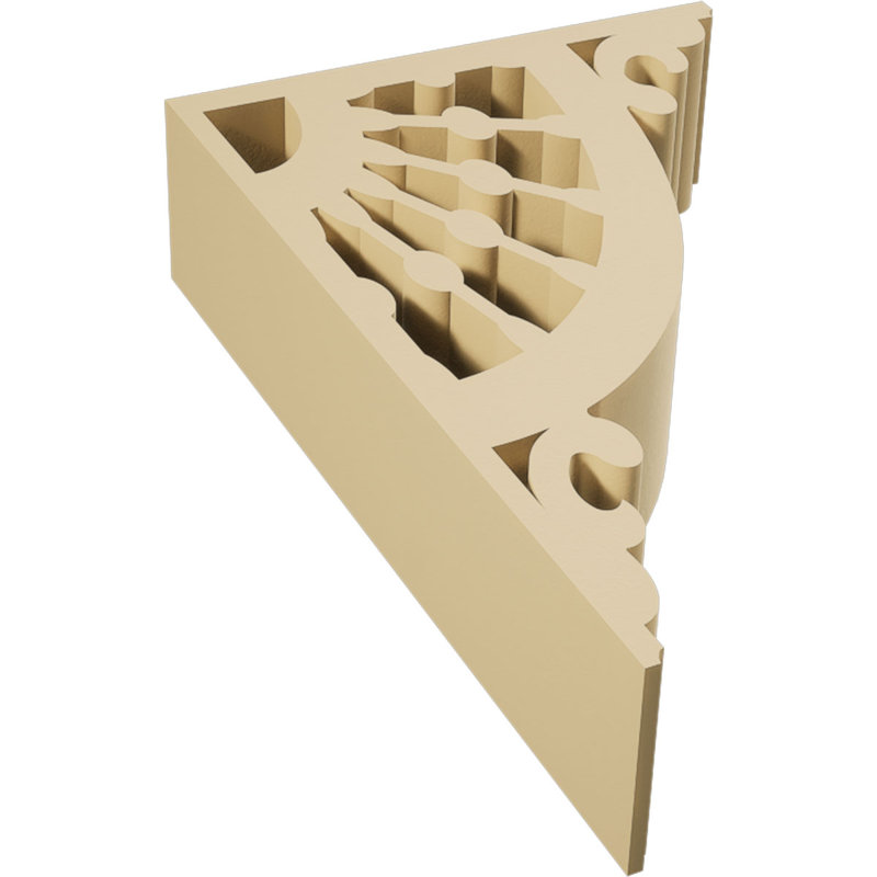 Support en uréthane de 1 roue de 1 1/2 po x P 4 1/2 po x H 7 po Signature, brun clair, 1,5 po x 7 po x 4,5 po