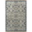 Tapis décoratif multicolore à motif floral frangé et à motif floral traditionnel-1387829072