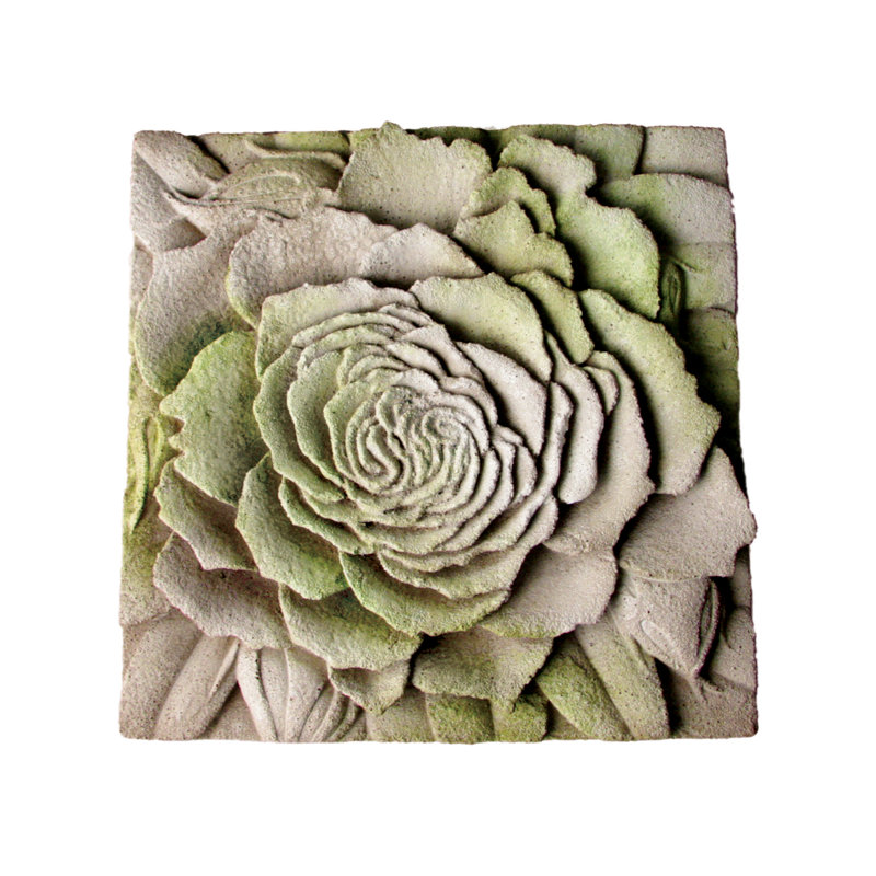Décoration murale plaque rose Rathburn