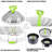 Zulay Kitchen Adjustable Vegetable Steamer Baskets - Expandable Vegetable Steamer Stainless Steel