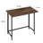 Mobile Small Folding Desk With Wheel Rolling Computer Table Sturdy Steel Laptop Table Writing Workstation 31.5" Foldable Table Spaces Saving For Home Office