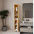 Natural Bamboo Large Capacity Thin And Tall Cabinet
