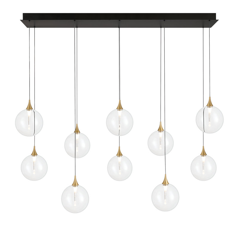 Lustre 47 "Iissa 10L, Or / transparent