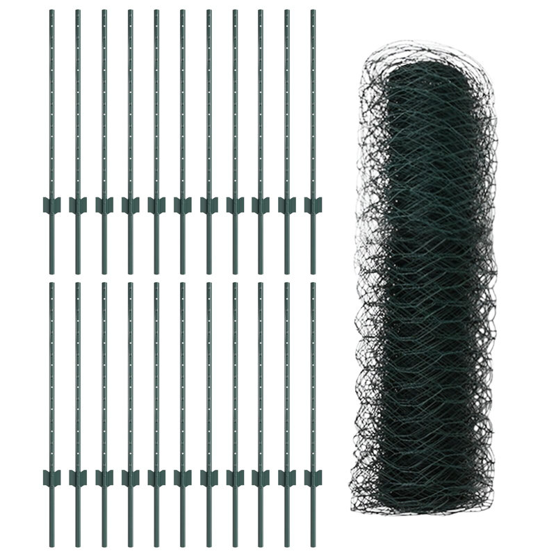80 cm H x 5000 cm W Steel Fencing Kits Fencing