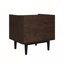Duane 20" W Mid-Century Modern Nightstand with Full Extension Drawer and Shelf in Navy Blue-91028843