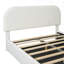 Lit plateforme tapissier double avec système de rangement hydraulique Teddy-910955730-910955731