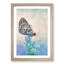 Butterfly Perched upon a Flower - Picture Frame Graphic Art Print-56862660-56862663