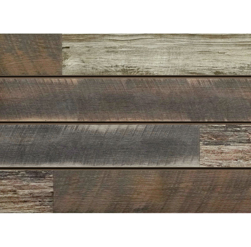 Reclaimed Wood Textured Slatwall 24" x 48"